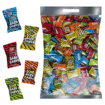 Конфета с кислым фруктовым вкусом "EXTREME SOUR HARD CANDY" 1 кг