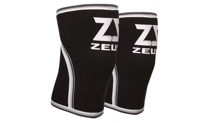 Наколінники спортивні неопренові ZEUS™ Classic 7мм чорні M 2 шт