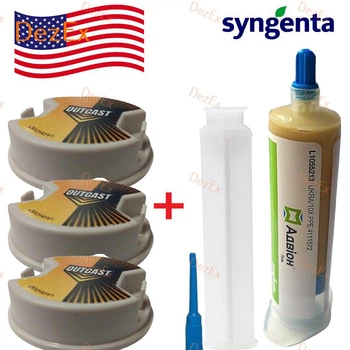 Гель Advion\Адвіон Cockroach Gel 30г, та 3 пастки OUTCAST Syngenta Від тарганів. Без запаху