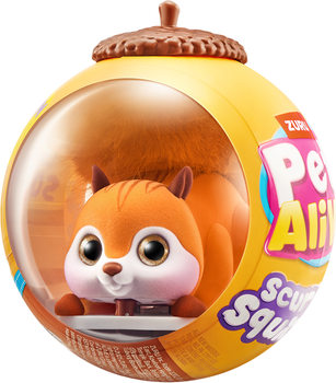 Интерактивная игрушка Pets & Robo Alive S1 Белочка Оранжевая (9565A)