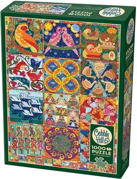 Puzzle Cobble Hill Dwanaście dni Świąt Bożego Narodzenia 1000 elementów 112202 (625012400497)