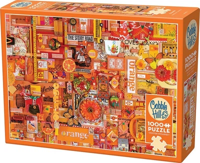 Пазл Cobble Hill Пофарбуй мій світ в помаранчевий колір 1000 елементів 112208 (625012400572)
