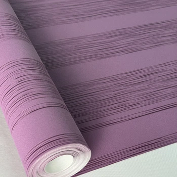 Обои виниловые Marburg Velvet Panels 56724 фиолетовые в полоску 0,53x10,05 м