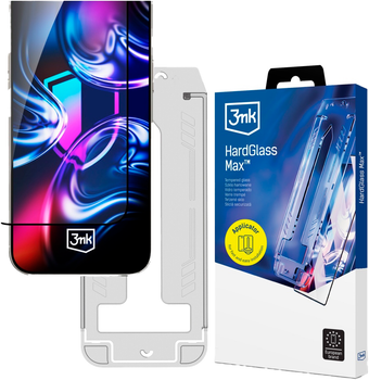 Szkło hartowane 3MK HardGlass Max do Apple iPhone 16 Pro Max (5903108671477)