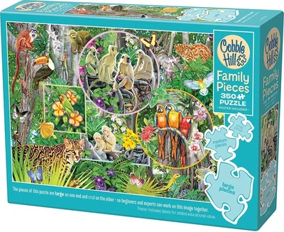 Пазл Cobble Hill Чарівний тропічний ліс 350 елементів 112676 (625012470049)