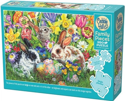 Пазл Cobble Hill Великодні зайчики 350 елементів 112667 (625012470094)
