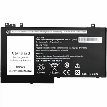 Аккумулятор для ноутбука DELL Latitude 12 Series (NGGX5) 11.4V 3000mAh PowerPlant (NB441235) PowerPlant NB441235 908787