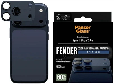 Захисне скло Panzer Glass Fender Camera Protector Tempered Glass Lens для Apple iPhone 17 Pro Deep Blue (5715685036736)