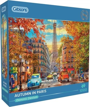 Puzzle Gibsons Games Jesień w Paryżu Francja 1000 elementów 113728 (5012269064155)
