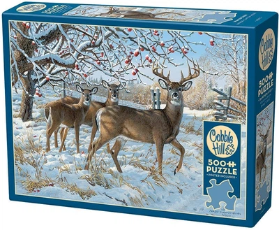 Пазл Cobble Hill Олені взимку 500 елементів 113163 (625012450249)