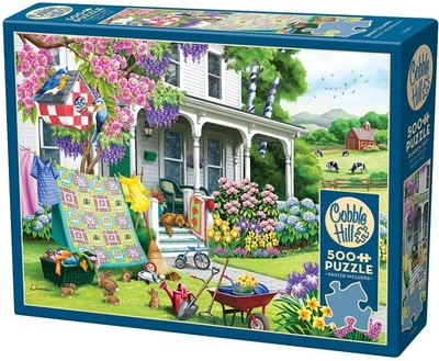 Пазл Cobble Hill Весняне прибирання 500 елементів 113146 (625012450591)