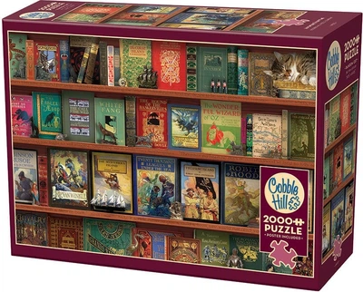 Puzzle Cobble Hill Książki przygodowe 2000 elementów 113105 (625012490023)