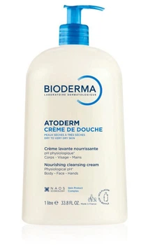 Крем для душу для нормальної та сухої чутливої шкіри Bioderma Atoderm Shower Cream 1 л