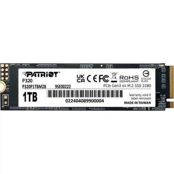 Накопитель SSD M.2 2280 1TB Patriot (P320P1TBM28) Patriot P320P1TBM28 1093912