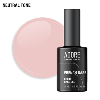 Основа для гель-лака ADORE French Base №08 Natural 15 мл