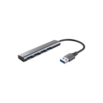 Концентратор Halyx 4-Port USB-A 3.2 Grey Trust (24947_TRUST) TRUST 24947_TRUST 907457
