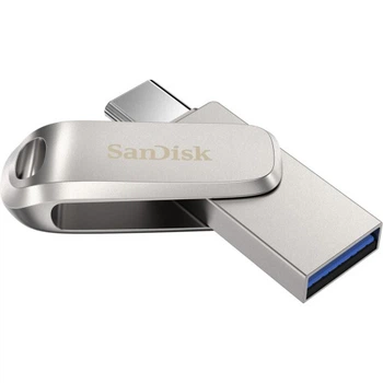 USB флеш накопичувач SanDisk 64GB Dual Drive Luxe USB 3.1 + Type-C (SDDDC4-064G-G46) SANDISK SDDDC4-064G-G46 912336
