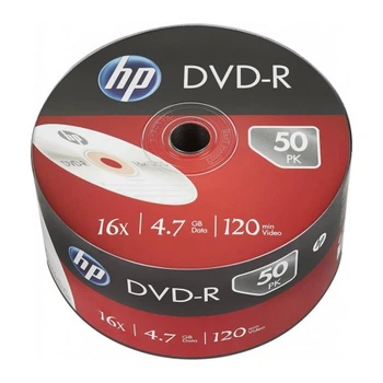 Диск DVD HP DVD-R 4.7GB 16X IJ PRINT 50шт (69302/DME00070WIP-3) HP 69302/DME00070WIP-3 913163