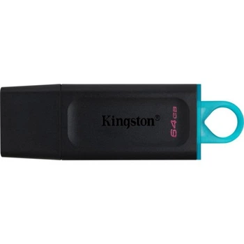 USB флеш накопитель Kingston 64GB DataTraveler Exodia Black/Teal USB 3.2 (DTX/64GB) Kingston DTX/64GB 912022