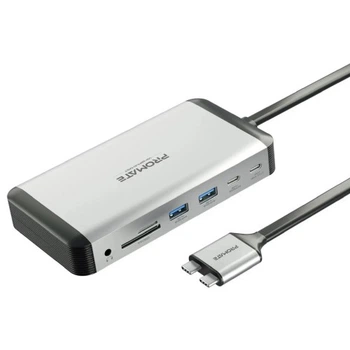 Концентратор Promate USB Hub 13 ports versahub-mst.grey (versahub-mst.grey) Promate versahub-mst.grey 908095