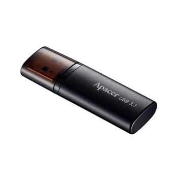 USB флеш накопичувач Apacer 128GB AH25B Black USB 3.1 (AP128GAH25BB-1) Apacer AP128GAH25BB-1 924095