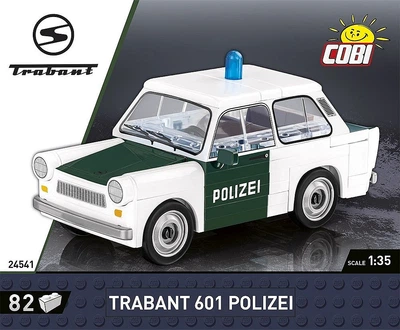 Klocki konstrukcyjne Cobi Trabant 601 24541 Policja 82 elementy (5902251245412)