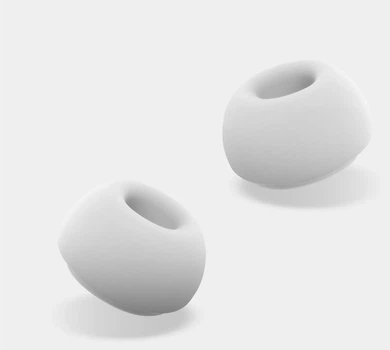 Амбушюры для наушников силиконовые, 1 пара для AirPods 3 Pro M || Air Pods 3 Pro White . Розмер M
