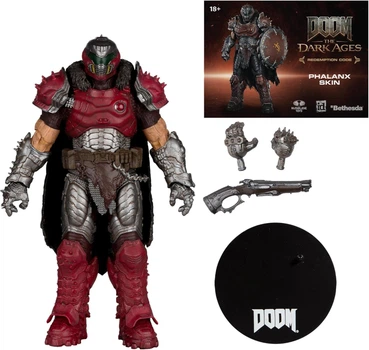 Фигурка Дум: Темные Века - Убийца Судьбы Doom: The Dark Ages Doom Slayer Phalanx Skin Action Figure Mcfarlane Toys