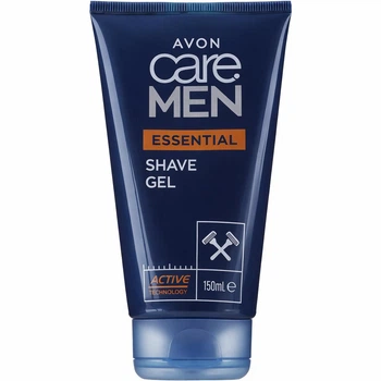 Гель для бритья «Основной уход» Avon Care MEN ESSENTIAL, Shave Gel 150 мл средство Active Technology
