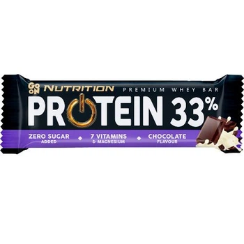 Протеїновий батончик Go On Protein Bar 33% Chocolate 50 г в упаковці (VMD-1207292)