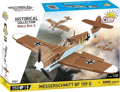 Klocki konstrukcyjne Cobi WWII Messerschmitt BF 109 G 350 elementów (5902251057619)