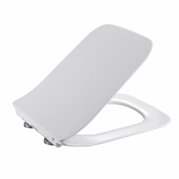 Сидение для унитаза Qtap микролифт Duroplast белое с системой Quick Release для комфортного использования. (601313)