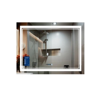 Зеркало Qtap с LED-подсветкой 1000х700 сенсорное для ванной с антизапотеванием димером. (600624)