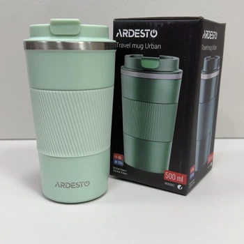 Термочашка 500 мл Ardesto Urban AR2650GT светло зеленая