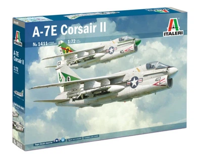 Збірна модель 1:72 літак A-7E Corsair II Italeri 1411