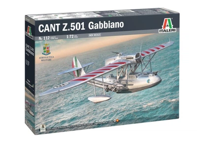 Збірна модель 1:72 літак CANT Z.501 Gabbiano Italeri 0112