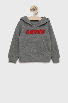 Худі для хлопчика з середини фліс від Levi’s сірий 92 см