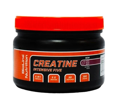 Креатин BioLine Nutrition Creatine Intensive Five Fresh Blackberry 300г