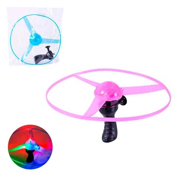 Запускалка со светом 24 см LS3659_Pink
