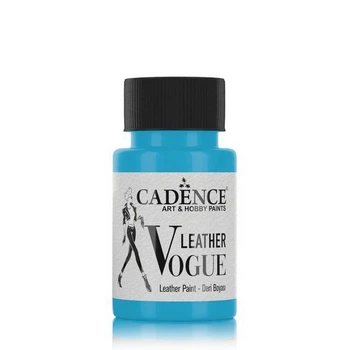 Краска акриловая для кожи Cadence Vogue Leather, LV08 Светло-бирюзовый, 50 мл (01 194 0008 0050)