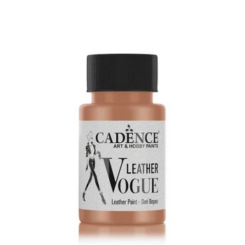 Краска акриловая для кожи Cadence Vogue Leather Metallic, LVM05 Бронзовый, 50 мл (01 195 0005 0050)