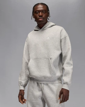 Кофта мужская Jordan Brooklyn Fleece Oversized Pullover Hoodie XL Светло-серый IB7235-050