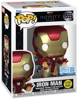Figurka Funko POP! Marvel End Game Iron Man Glow 10 cm FNK88664 (889698886642)