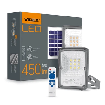 Прожектор LED автономный 10W 5000K 3.2 V VL-FSO-205 VIDEX