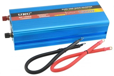 Перетворювач з чистою синусоїдою AC/DC sine 1500W автомобільний 12V