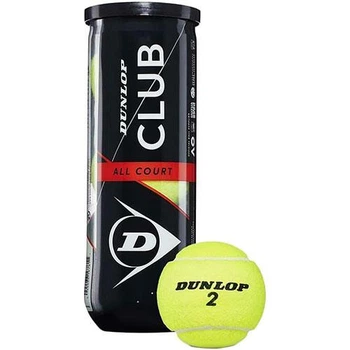 Мяч теннис Dunlop CLUB A 601334 3 шт Салатовый