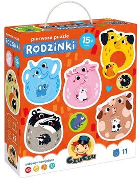 Пазл CzuCzu Сімейки 15 м+ 22 елементи (5902983494065)
