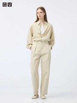 Жіночі джинси Uniqlo 1160703368 (Бежевий 24) — Уцінка