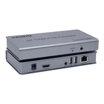 Расширитель HDMI 120 м KVM 4K по Ethernet Cat5e / Cat6 Stone ST-SE014