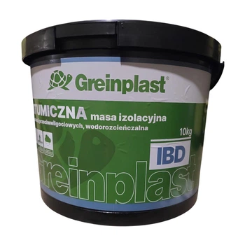 Бітумна мастика Greinplast IBD водорозчинна еластична 10 кг